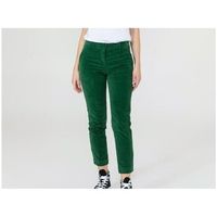 markup chaqueta de punto pantalone chino velluto verde mw66567 para mujer
