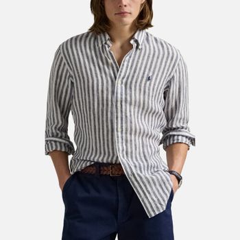 Polo Ralph Lauren Striped Linen Shirt - M