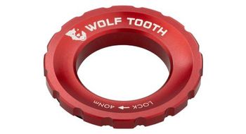 Tuerca centerlock externa wolf toolth roja