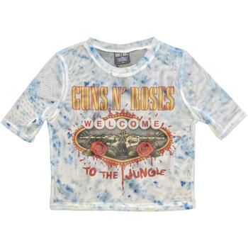 Guns N Roses Camiseta manga larga Welcome To The Jungle LV para mujer