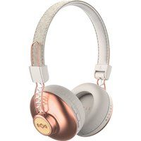 house of marley positive vibration 2 wireless bluetooth headphones - copper
