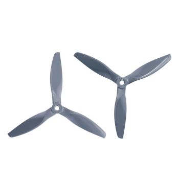 GEMFAN 5.1X5X3 5.1 pulgadas CW CCW hélice de nylon de fibra de vidrio eléctrica de 3 palas para avión RC