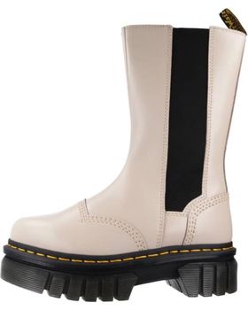 de DR MARTENS BOTAS MUJER MODELO AUDRICK CHELSEA TALL COLOR MARRON TAUPE