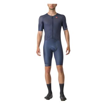 Mono de Ciclismo Castelli Sanremo BTW Azul Marino, Talla XS