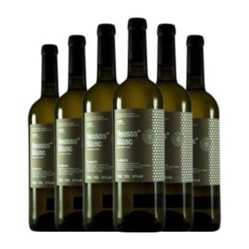 La Vinyeta Vino Blanco Heusss Blanc Empordà Joven 75 Cl 14% Vol. (pack De 6 Unidades)