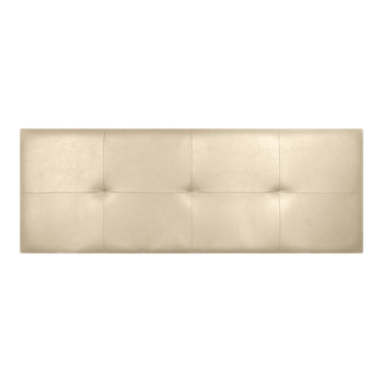 Cabecero Tapizado Isla 160x55 Cm. Polipiel Beige. Kamibia