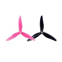 2 pares  6 pares gemfan 6033 6033-3 60 pulgadas propel x pc de 3 palas con agujero de 5 mm para drones rc fpv de carre
