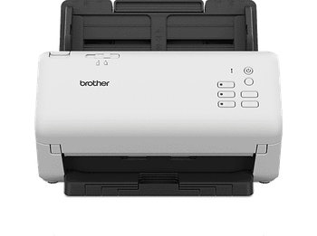 Escáner - Brother ADS4300N, 600 x ppp, 40 ppm, Hasta 80 páginas, Negro y blanco