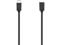 cable usb-c - hama 00200782 macho hembra 5 gbits 05 m negro