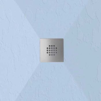 Plato De Ducha Pizarra Dexa Gris  80x190 Cm Rejilla Inox