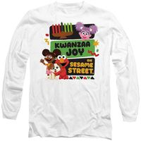 sesame street camiseta manga larga kwanzaa joy para mujer
