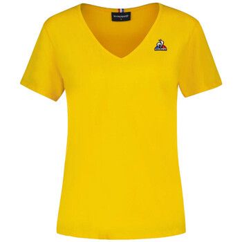 Le Coq Sportif Camiseta Essentiels Tee Col V para mujer