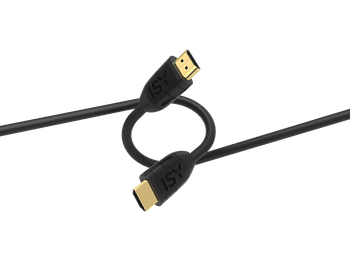 Cable HDMI - ISY IHD-9010-IT, 3m, a HDMI, Hasta 18 Gbps, Premium High Speed with Ethernet, Resolución 3840x2160, Negro