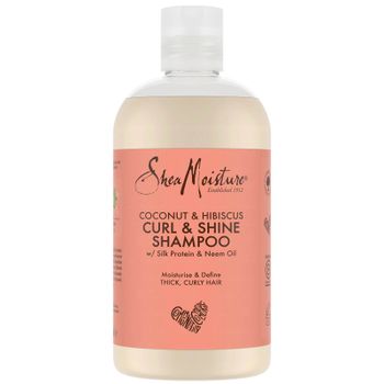 Shea Moisture Coconut & Hibiscus Curl & Shine Shampoo 379ml