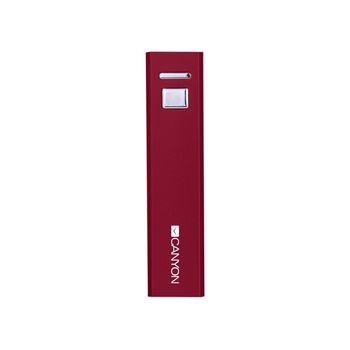 Simply Power Bank 2600mAh Red