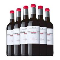 gomez de segura vino tinto rioja crianza botella magnum 15 l 14 vol pack de 6 unidades