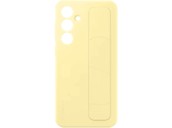Funda móvil - Samsung EF-GS721CYEGWW, Compatible con Galaxy S24 FE, Soporte, Gris