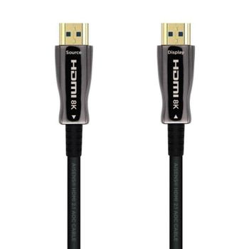 Cable HDMI 8K Aisens A153-0524 100m Fibra Óptica AOC 48Gbps