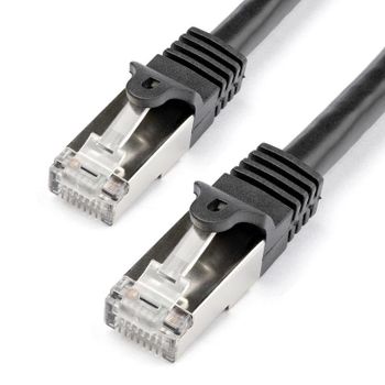 Cable de red Cat6 blindado SFTP de 1 m, StarTech, RJ45 a RJ45, negro