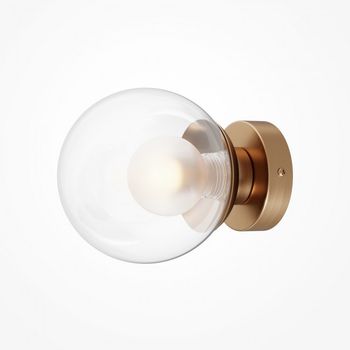 Aplique de pared basic form transparente