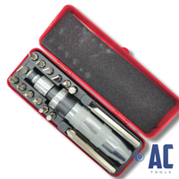ac tools destorgolpe o destornillador de impacto con 13 puntas  estuche metalico