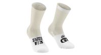 calcetines unisex assos gt c2 beige blanco