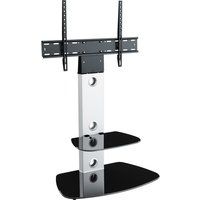 avf lugano fsl700lucs tv stand with bracket - silver silver