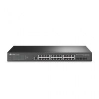 tp-link tl-sg3428x switch gestionado l2 24 puertos gigabit 4 sfp
