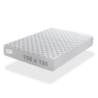 colchon klack ibiza viscoelastico enrollado hr firmeza media 20-22 cm 150x190 cm transpirable antialergico