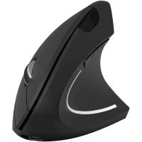 subblim glide vertical ergo dual raton vertical ergonomico inalambrico para diestros 1600 dpi negro