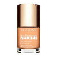 clarins bases maquillaje skin illusion velvet maquillaje serum acabado mate