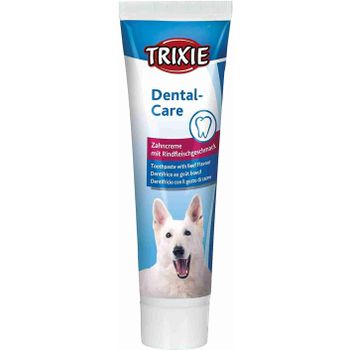 TRIXIE Pasta de Dientes Sabor a Ternera para Perros 100 GR