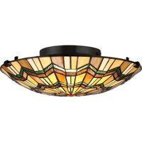 plafon de techo alcott 2 luces