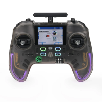 flysky proart pa01 24ghz 18ch afhds 3elrs controlador de radio con gimbal hall incorporado de 500mw y pantalla ips a c