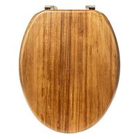 asiento de inodoro blackacia de madera de acacia
