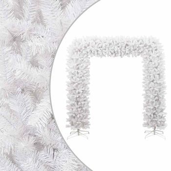 Árbol De Navidad En Arco Blanco 240 Cm Vidaxl