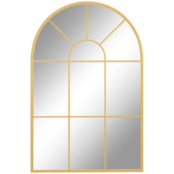 Espejo de pared 60x2x91 cm oro