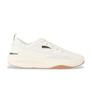 reef para hombre cj8978 zapatillas fanning blanco roto 46 piel plano cordones casual