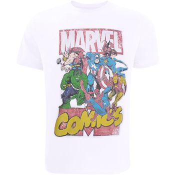 Marvel Camiseta Call Out para hombre