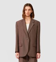 weekend max mara para mujer 2525046081600 chaqueta floc marron xl casual algodon