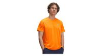 camiseta de manga corta under armour launch orange hombre