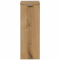 mueble de bano bajo newport con puerta mdf 20x60x40 cm - efecto roble encasa