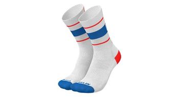 Calcetines incylence running long run inferno blanco