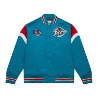 chaqueta baloncesto detroit pistons nba heavyweight satin jacket de mitchell and ness