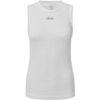 dhb womens lightweight mesh sleeveless baselayer white