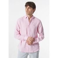tommy hilfiger camisa manga larga camisa pigment dyed hombre para hombre