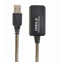cable usb de extension gembird cc-usb2-amaf-5m 5 m usb 20 negro