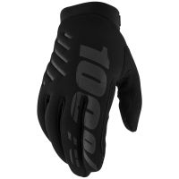 100 brisker mtb gloves - s - black