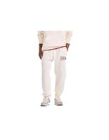 pantalon new balance reimagined graphic fleece jogger hombre blanco