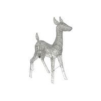 reno xmas metal 72 led 104 cm plata